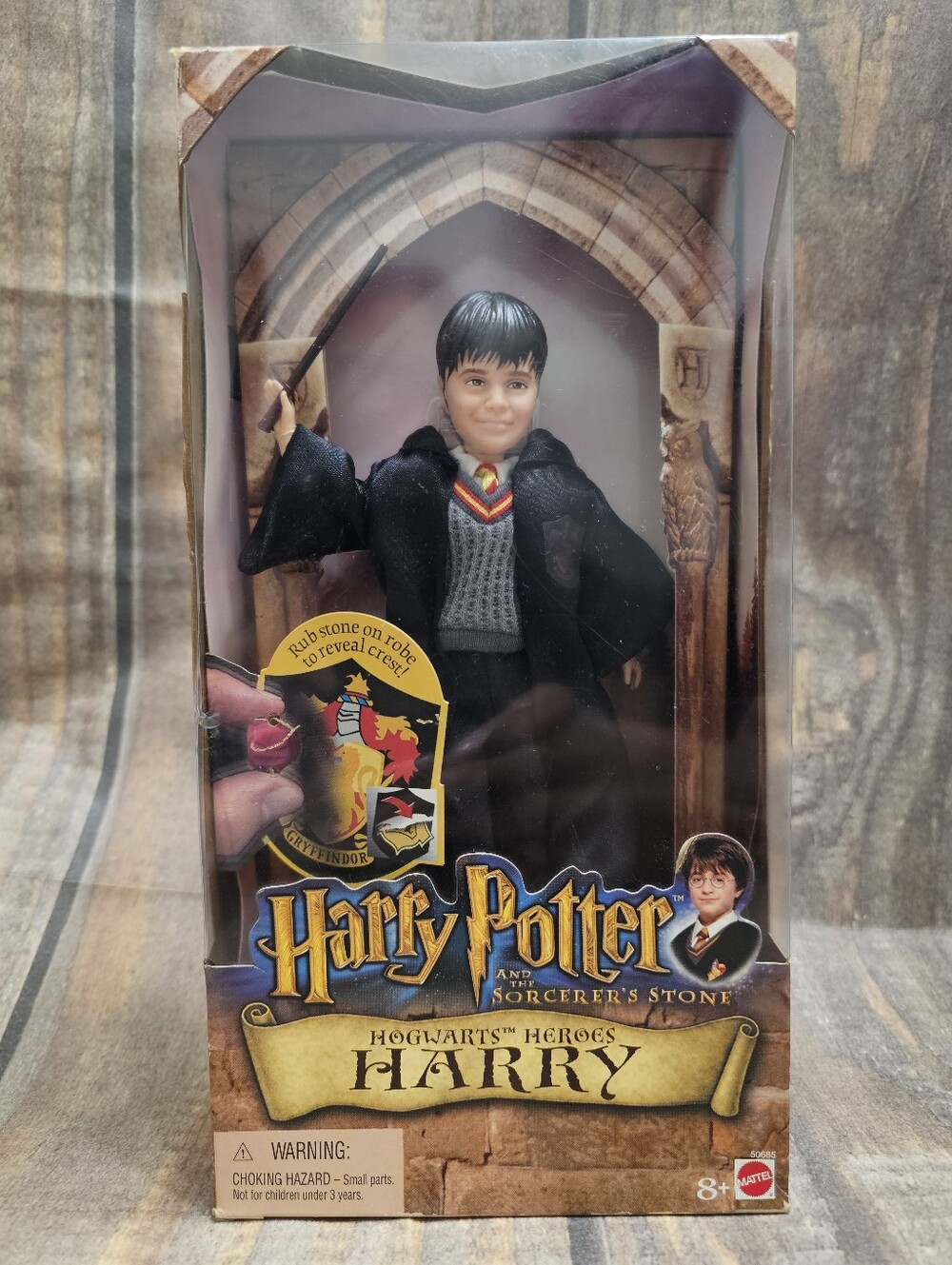 2001 Mattel Harry Potter Hogwarts Heroes doll from the "Sorcerer's Stone" movie